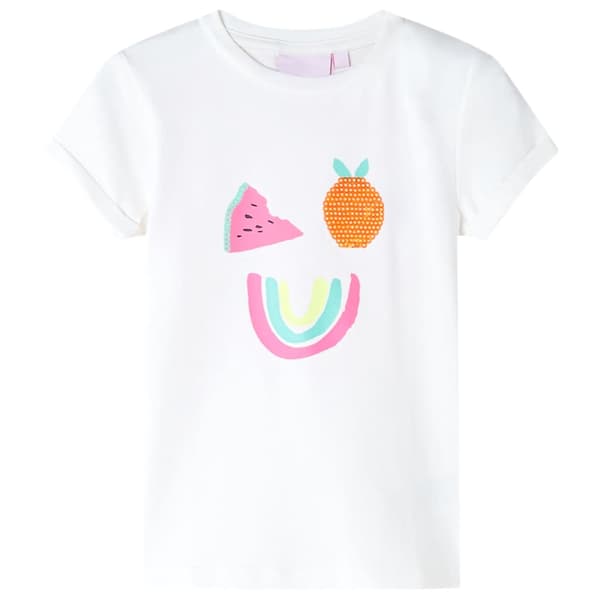 T-shirt för barn ecru 116