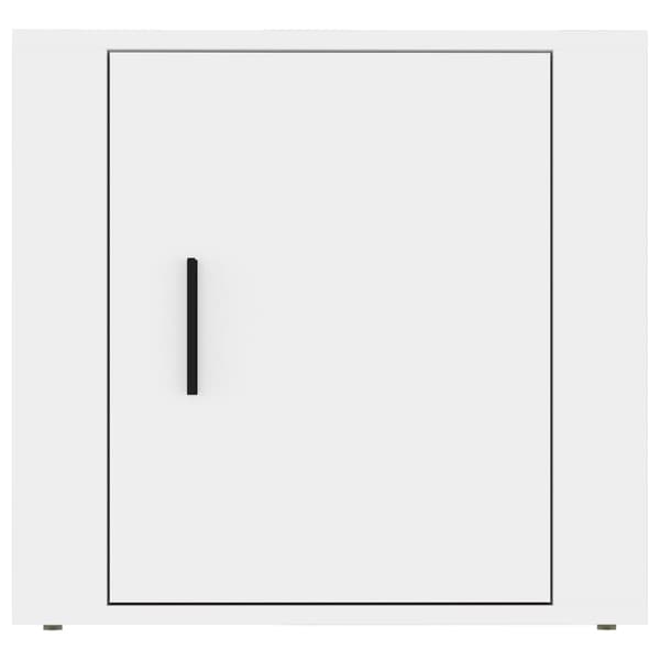 Sängbord 2 st vit 50x39x47 cm