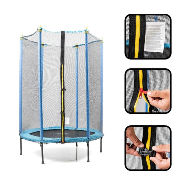 Barnstudsmatta med Skyddsnät Zuply InnovaGoods