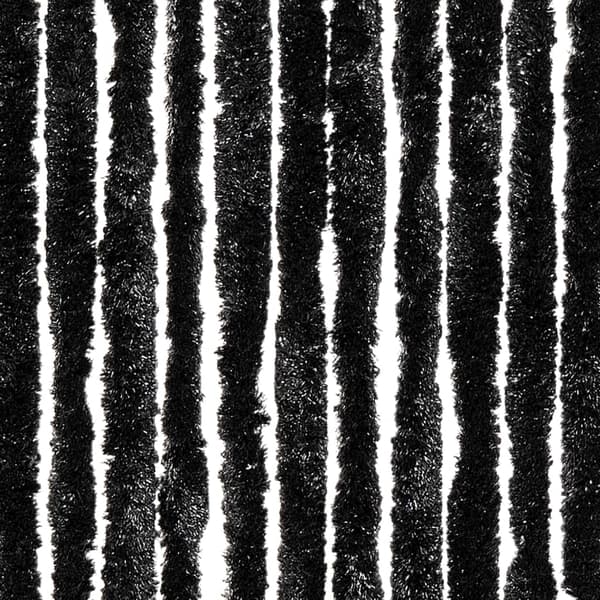 Insektsdraperi antracit 90x200 cm chenille
