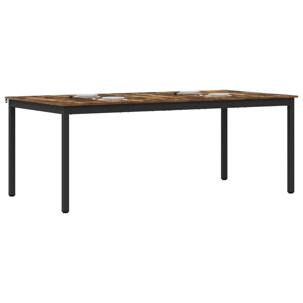 Matbord 200 x 100 x 75 cm Konstruerat trä Rektangulär