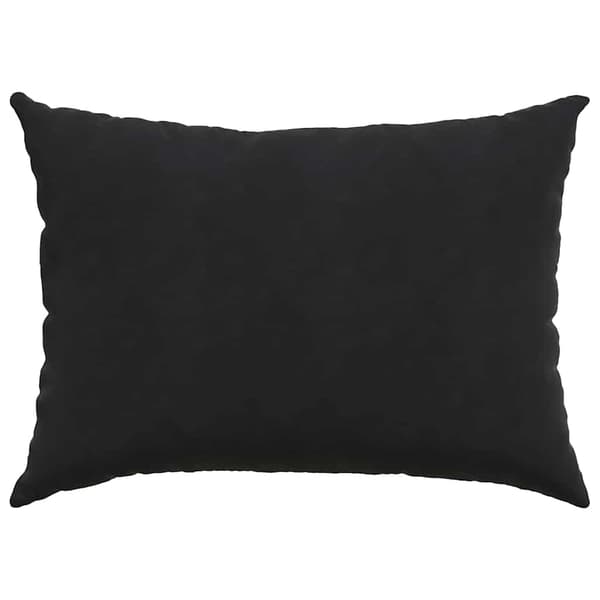 Sofakuddar 2 pcs Svart 70 x 50 cm Kordread tyg