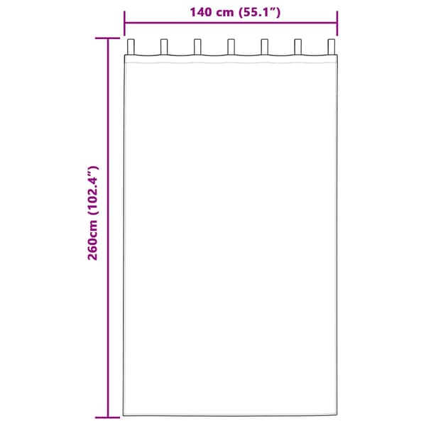 Mörkläggningsgardiner 2 st Ljusgrå 140 x 260 cm Sammet