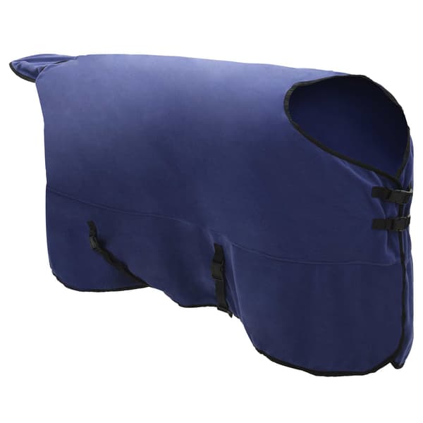 Hästdyna Mörkblå 165 cm Polyester Fleece
