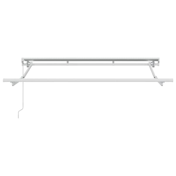 Markisram Justerbar Vit 2,5 x 2 m Stål