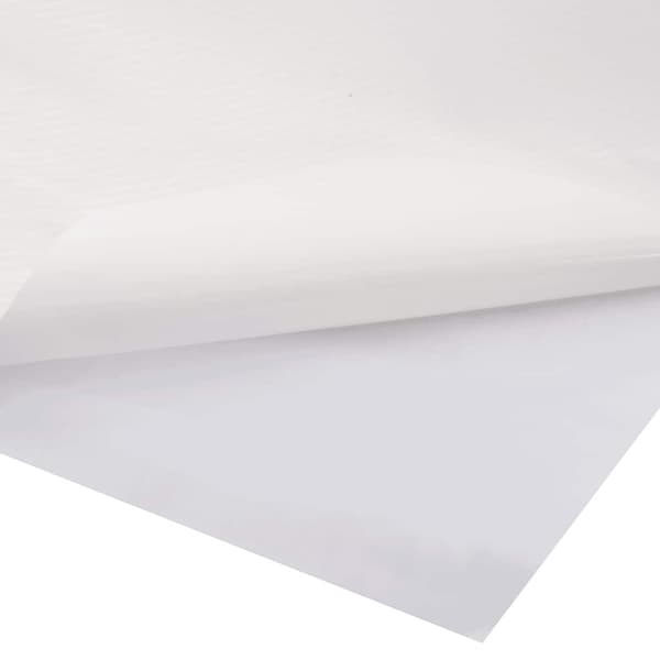 Bilfoliering 2 st 4D vit 100x150 cm