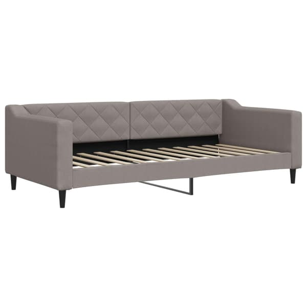 Dagbädd taupe 90x200 cm tyg