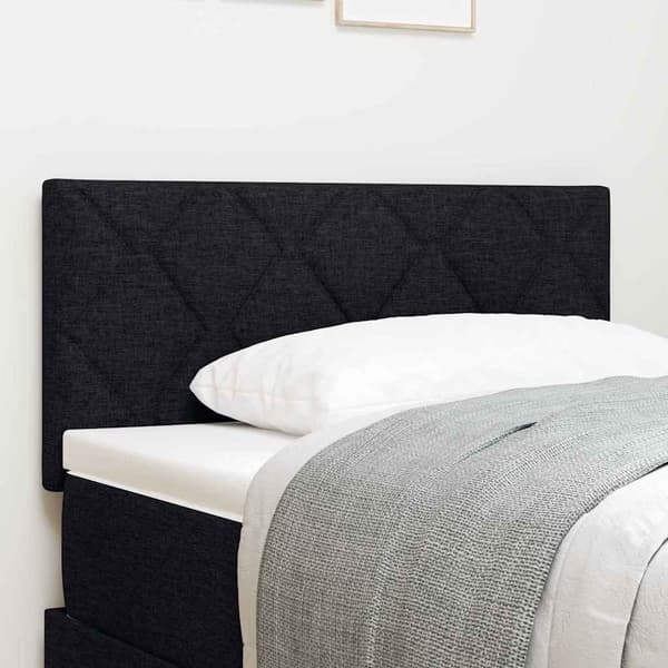 LED huvuddyna Svart 90 cm tyg