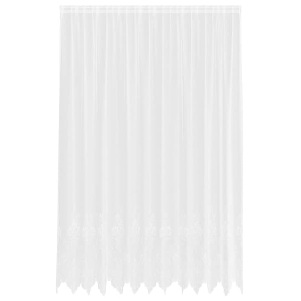 Spetsgardin Vit 260 x 300 cm Polyester