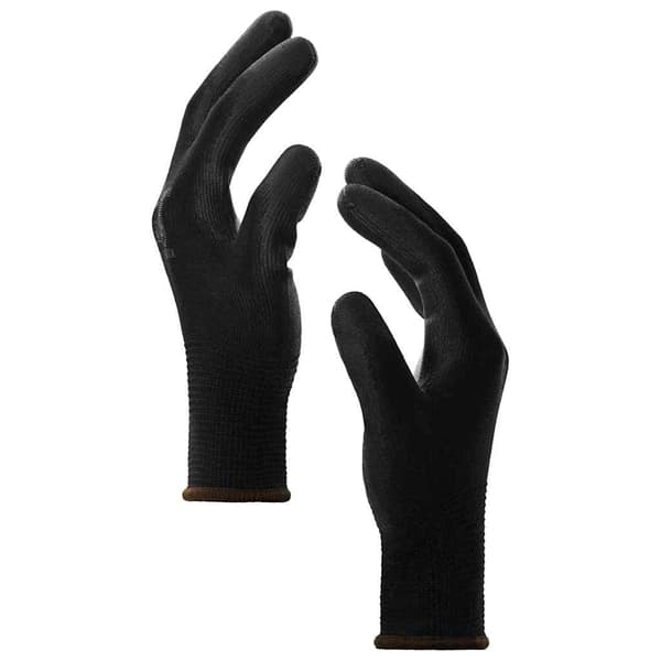 Arbetshandskar 24 pcs Svart 8 / m Polyester