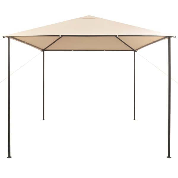 Paviljong 3x3 m stål beige