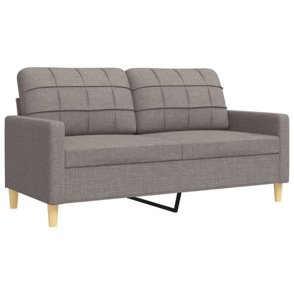 Soffgrupp 2 delar taupe tyg