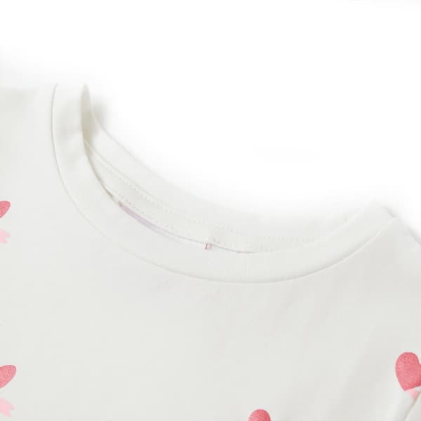 T-shirt för barn ecru 104