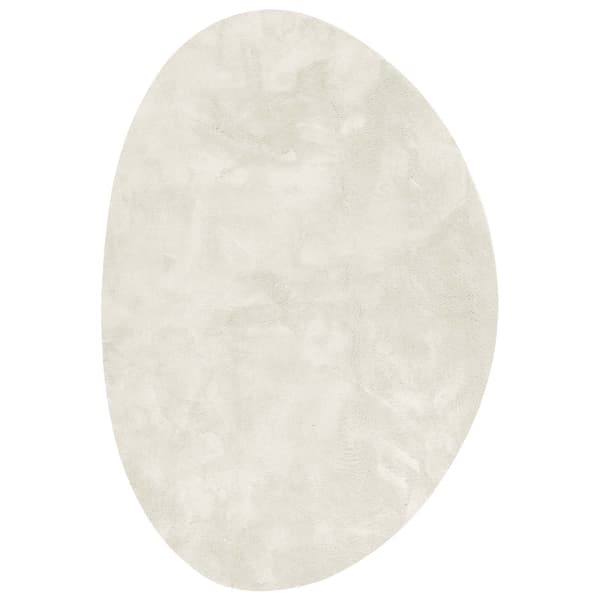 Matta HUARTE Gräddvit 120 x 170 cm Polyester