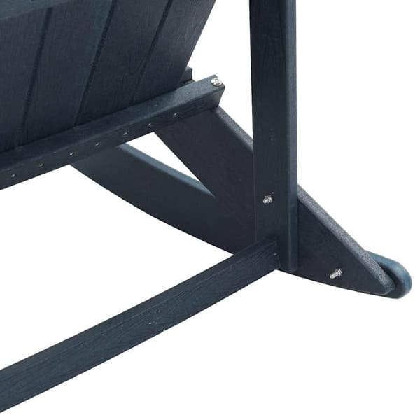 Adirondack Gungstolar 2 pcs Mörkblå HDPE
