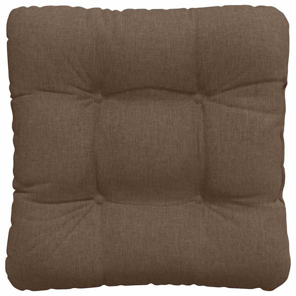 Sittkuddar 4 pcs Brun 40 x 40 x 12 cm tyg