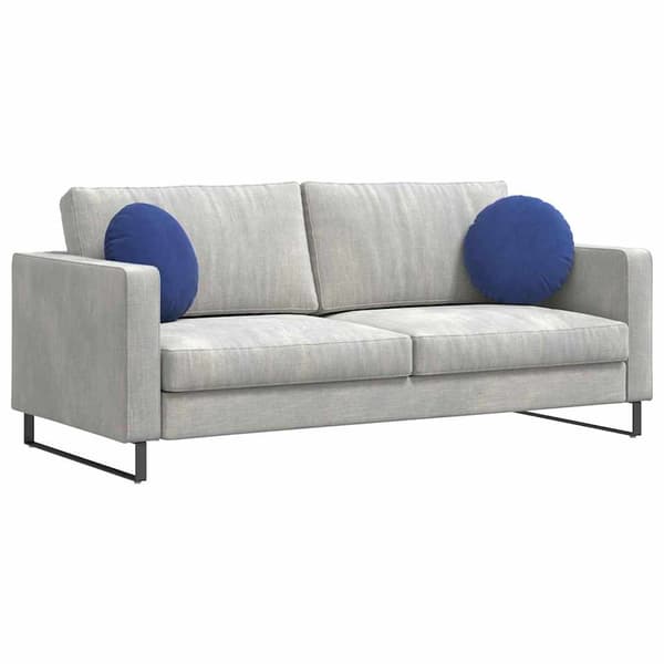 Sittkuddar 2 pcs Polisblå Ø 40 x 13 cm Sammet