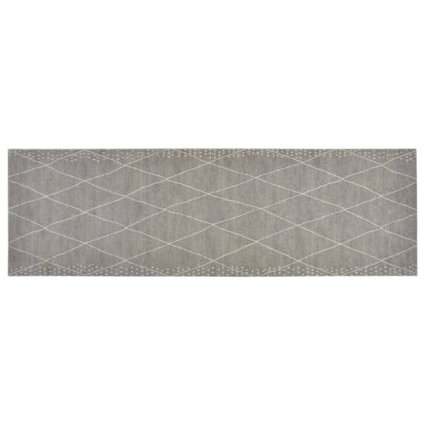 Köksmatta maskintvättbar romb 60x180 cm sammet