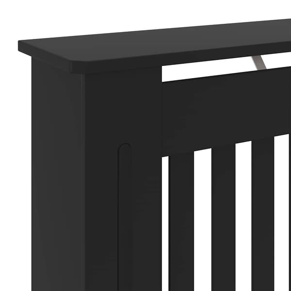 Elementskydd konstruerat trä svart 78 cm