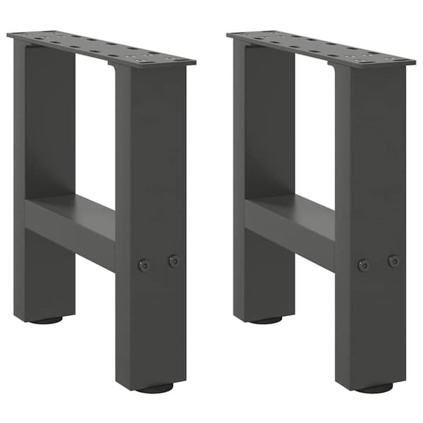 Soffbordsben antracit 2 st 40x(30-31) cm stål