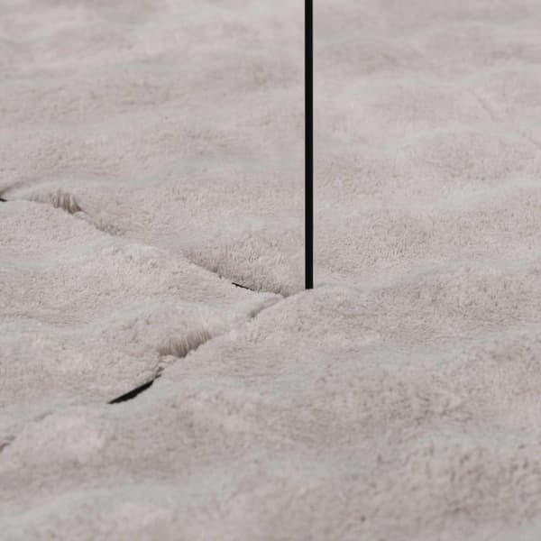 Områdesmattor Rektangulär SIROLO Sand 200 x 140 cm Polyester
