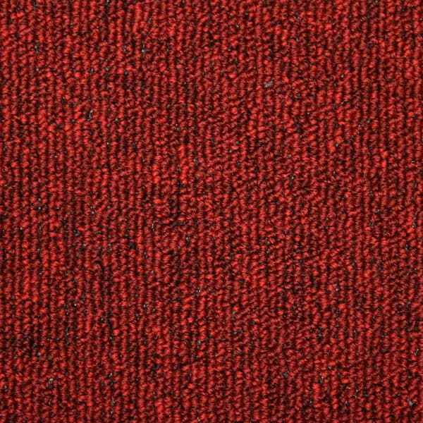 Trappmattor 30 st 65x21x4 cm röd rektangulär kant
