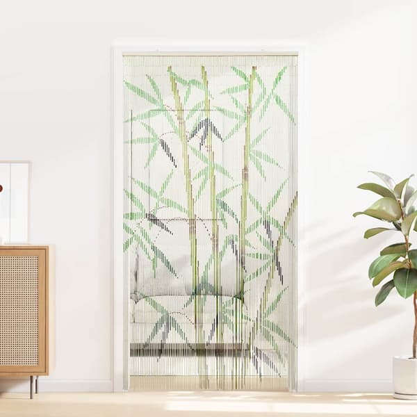 Insektsdörrgardin bambutryck 100x200 cm bambu