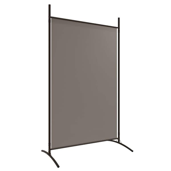 Rumsavdelare 2 paneler antracit 348x180 cm tyg