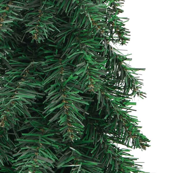 Belyst plastgran med 130 LEDs 210 cm
