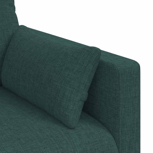 Soffa Mörkgrön 139 x 78 x 80 cm tyg