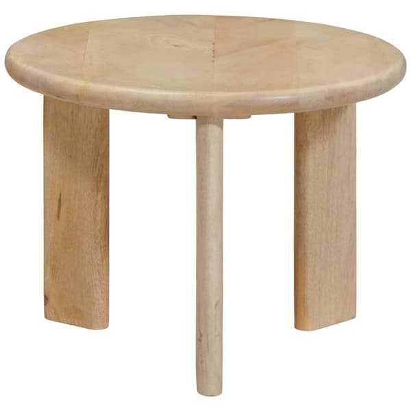 Nesting Kaffe Bord 2 pcs Svart Massivt mangoträ