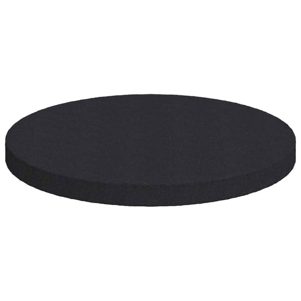 Möbelkuddar 2 pcs Svart Ø 30 x 2 mm EVA