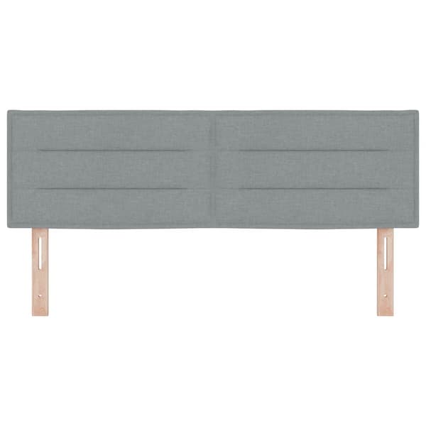 Huvudgavel Ljusgrå 160 cm tyg