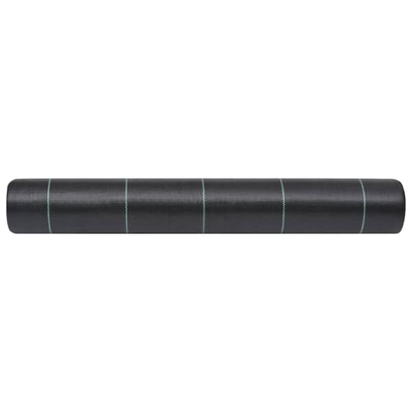 Ogräsmatta svart 1x25 m PP