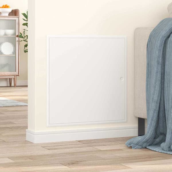 Åtkomstpanel Vit 63 x 63 x 3 cm Stål