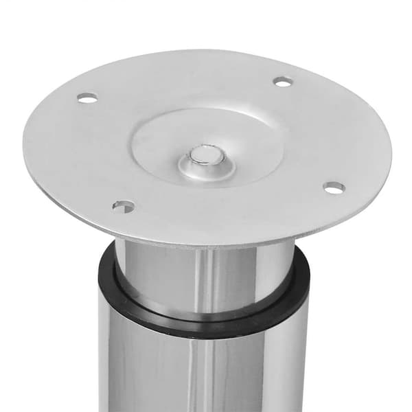 Teleskopiska bordsben krom 710 mm-1100 mm