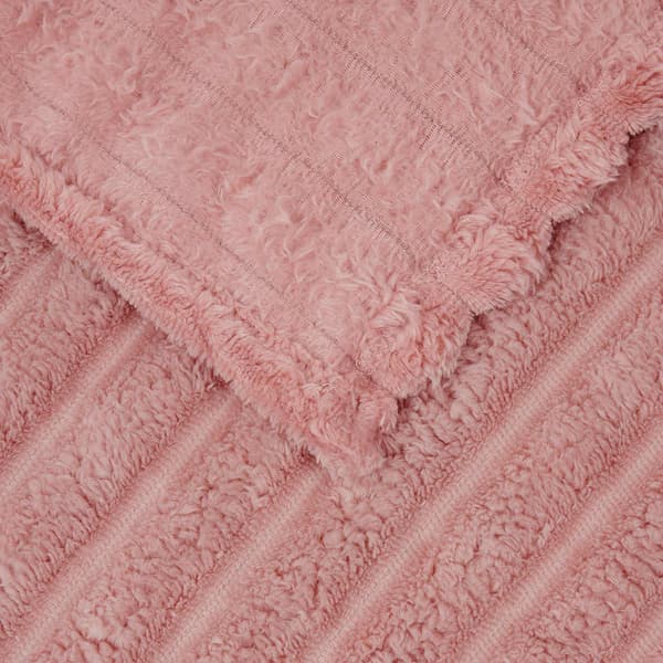 Filtar 6 pcs Rosa 240 x 220 cm Fleece