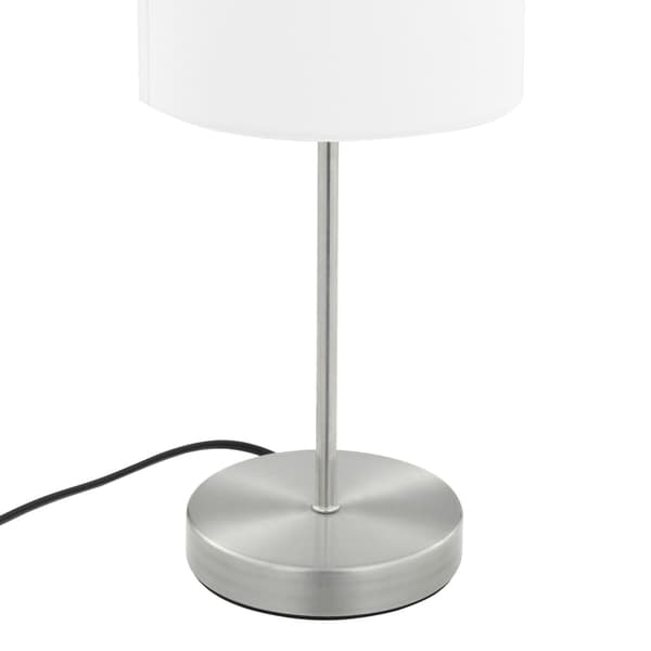 Bordslampor 2 st touch-knapp vit E14