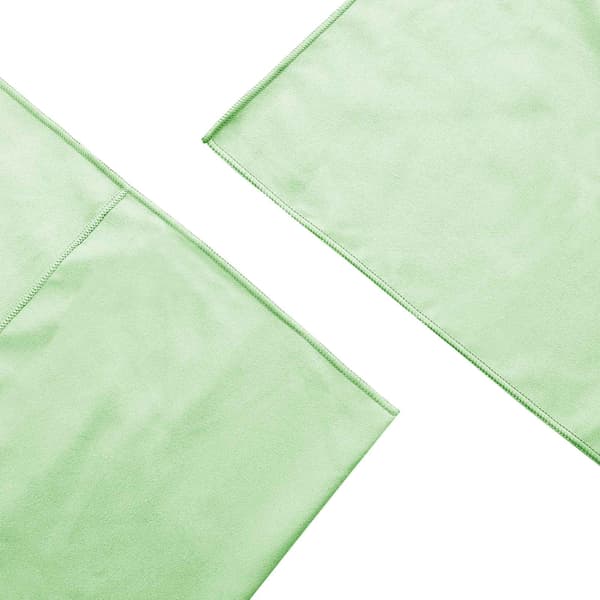 Utomhus Stols Handdukar 2 pcs Grön 130 x 60 cm