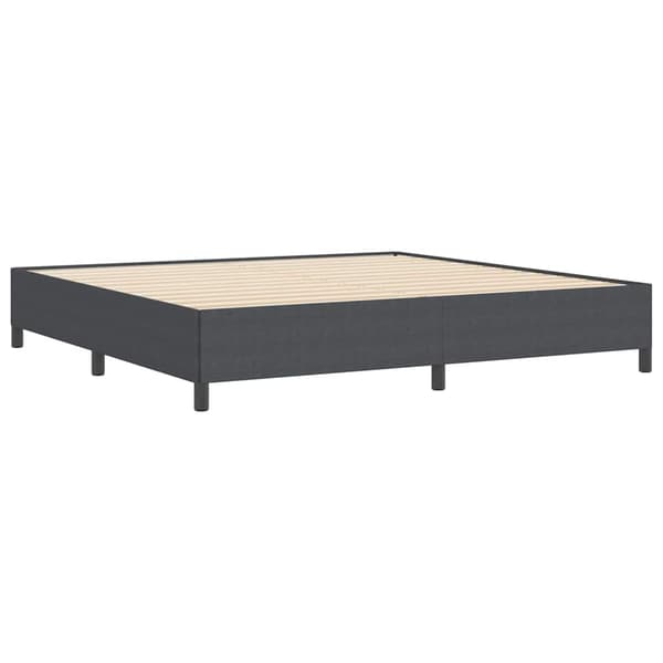Bäddfjäder Mörkgrå 200 x 200 cm Kordread tyg