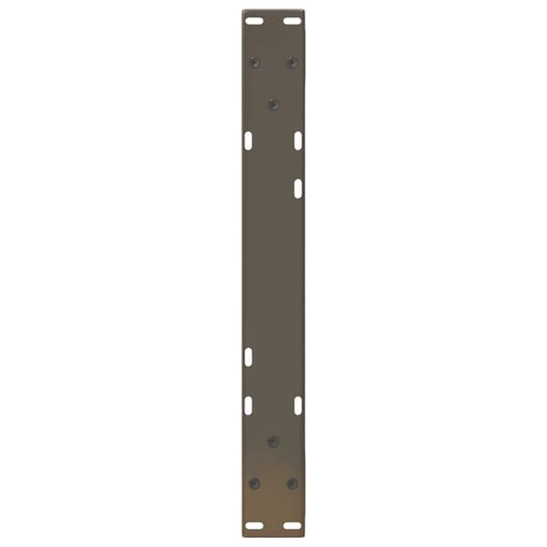 Soffbordsben 2 st naturstål 60x(30-31,3) cm stål