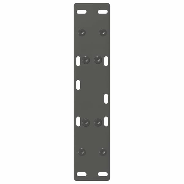 Soffbordsben A-formade 2 st antracit 40x(30-31) cm stål