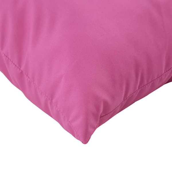Spridda Kuddar Enfärgad 4 pcs Rosa 60 x 60 cm Polyester Tyg