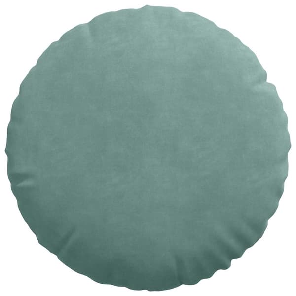 Sittkuddar 2 pcs Havgrön Ø 40 x 13 cm Sammet