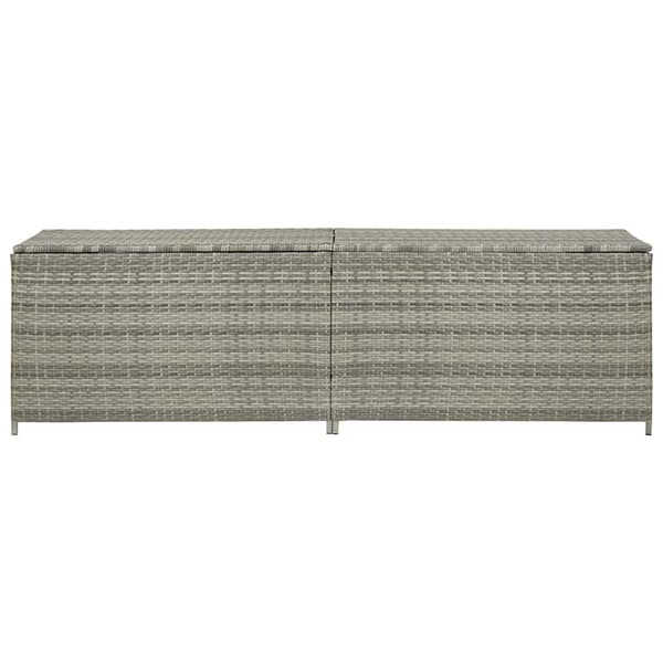 Dynbox konstrotting 200x50x60 cm grå