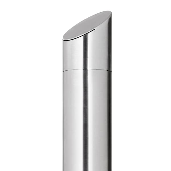 Utedusch 220 cm rostfritt stål