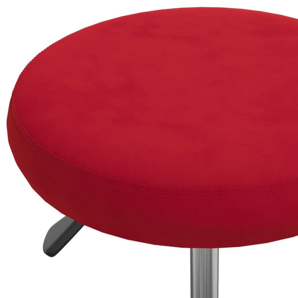 Massagepall vinröd sammet
