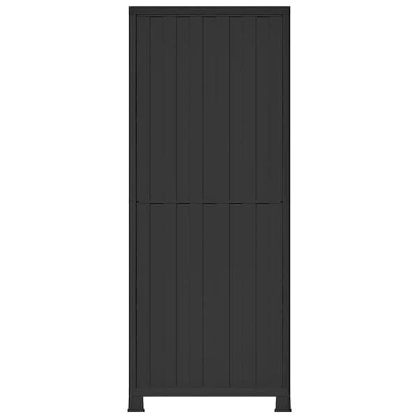 Plastskåp 68x39x171,5 cm