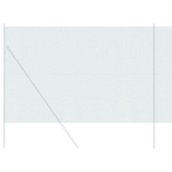 Hexagonstängsel Grön 1,6 x 10 m PVC