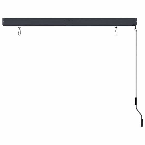 Rullgardin utomhus 160x250 cm gräddvit